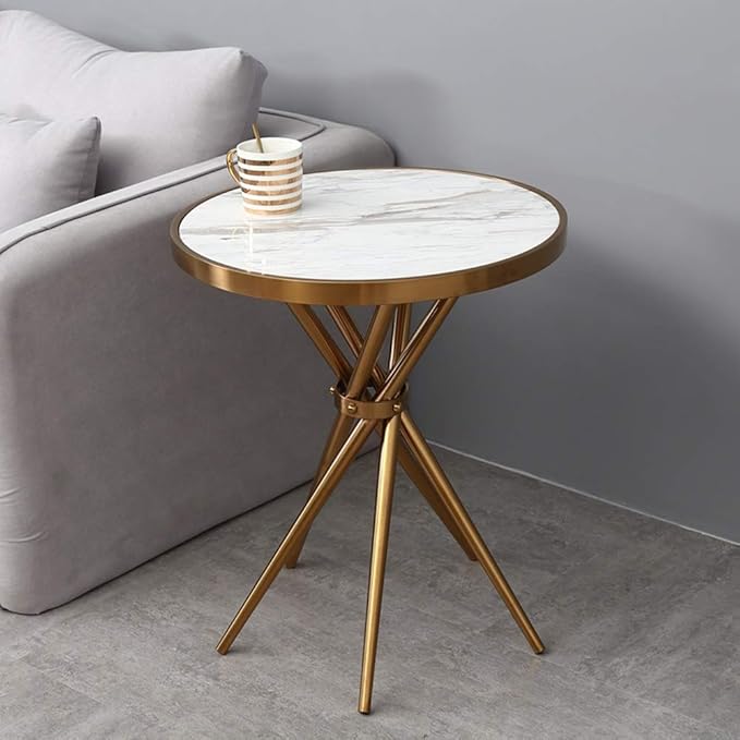 Round Marble Coffee Table - Image 4
