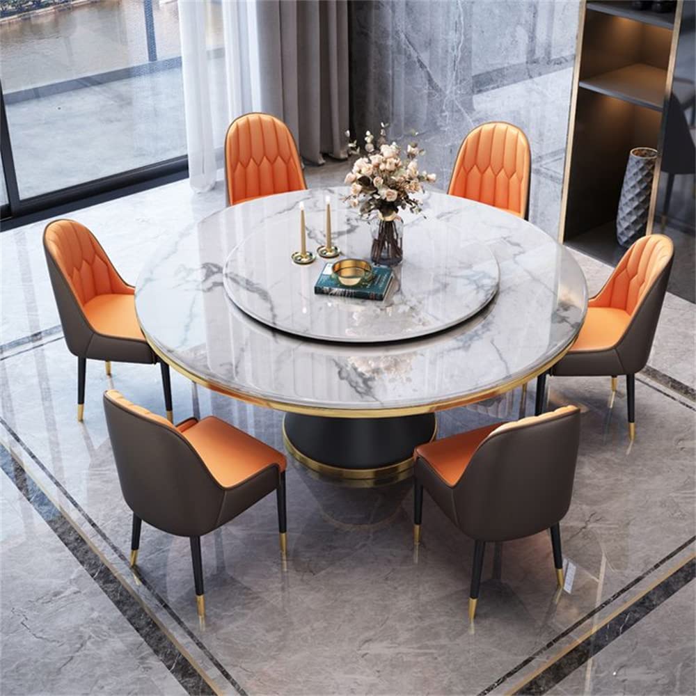 Round Marble Top Dining Table