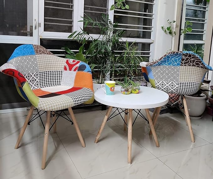 Willow Patchwork Eiffel Accent Chair - Image 5