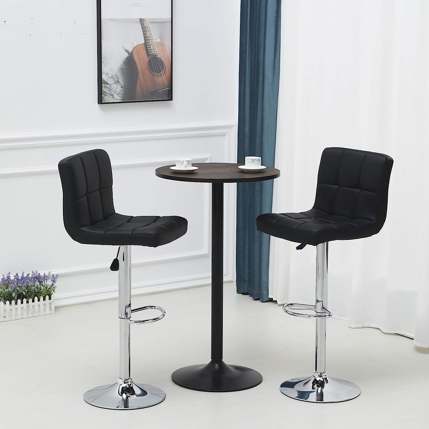 Modern swivel barstool - Image 4