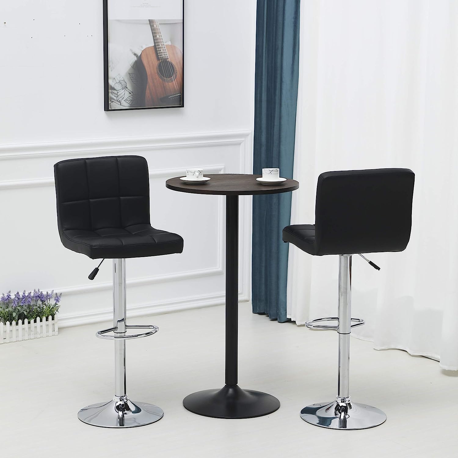 Modern swivel barstool - Image 6