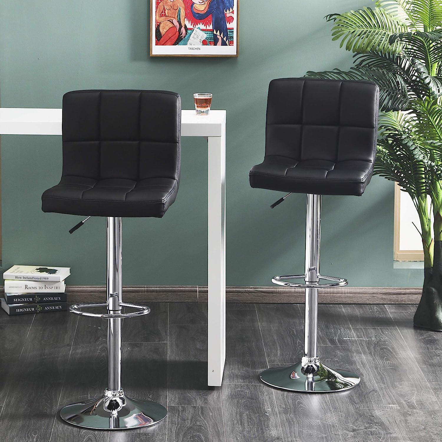 Modern swivel barstool - Image 3
