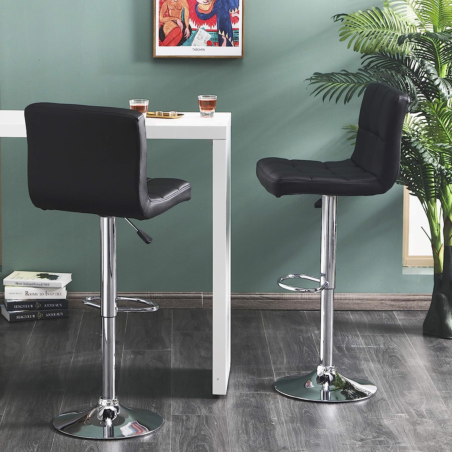 Modern swivel barstool - Image 2