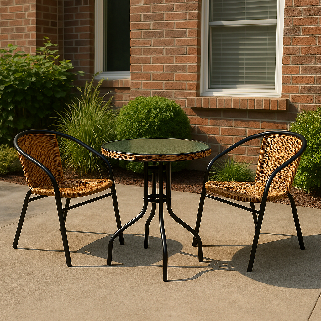 2-Seater Rattan Outdoor