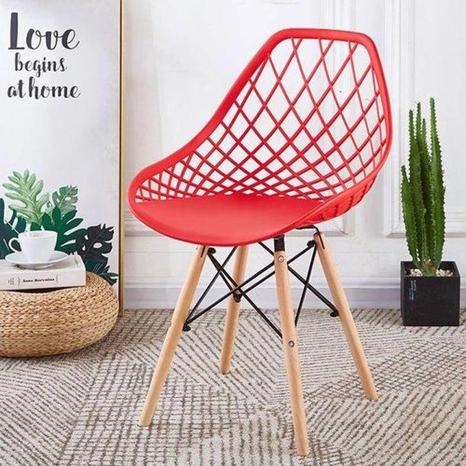Creative Curvy Eames Chair with PP Material - Image 4
