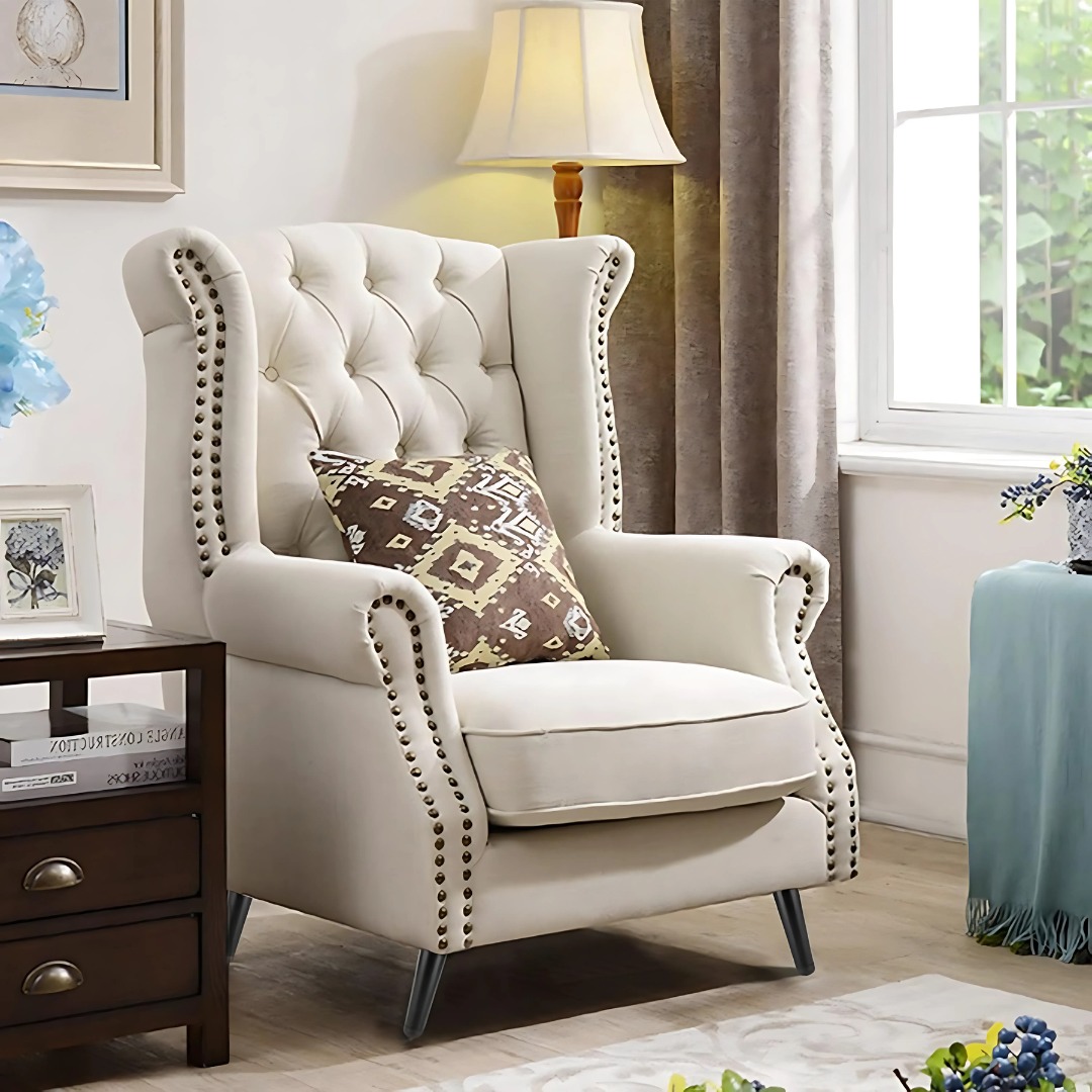 Accent High Back Arm Chair - Image 4